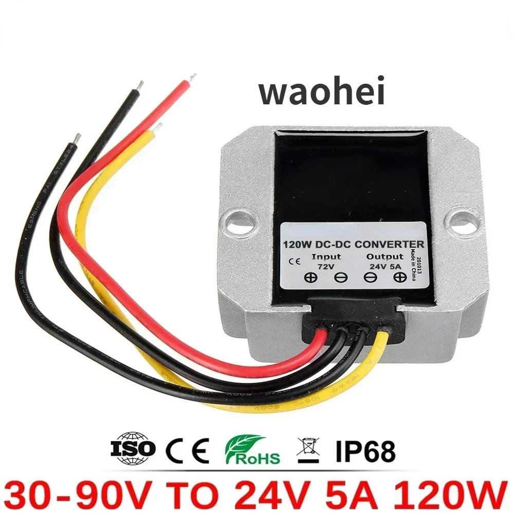 72V 15A Fast Charger - ตัวแปลง DC Buck 30-90V 60V 36V