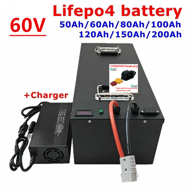 60V 50Ah Electric Scooter Battery - แบตเตอรี่ LiFePO4 60V 50Ah 100Ah พร้อมระบบ