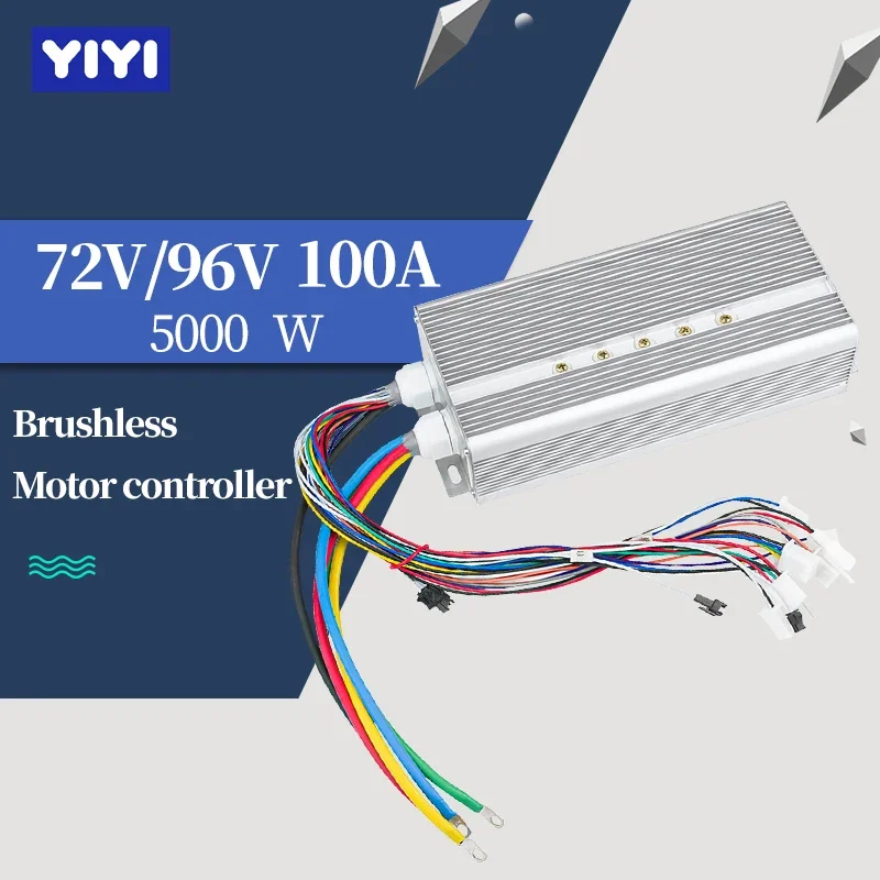 72V 100A Sabvoton Controller - 72V 96V 5000W มอเตอร์ไร้แปรงตัวควบคุมความเร็ว 100A 36Mosfet
