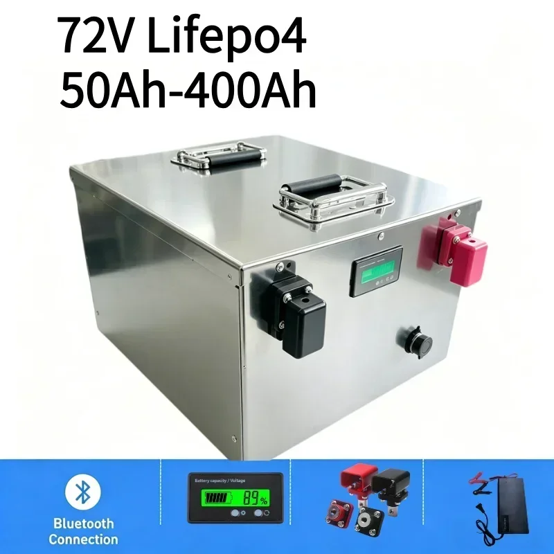 72V 40Ah Lifepo4 Battery Pack - แบตเตอรี่ 72V LiFePO4 50Ah-400Ah ความจุสูง พร้อมระบบ