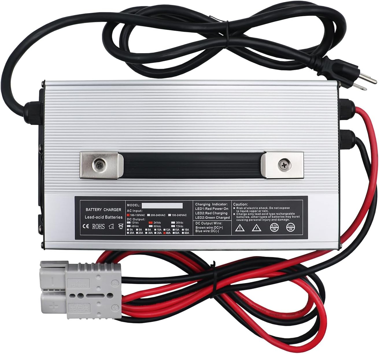 เครื่องชาร์จแบตเตอรี่แบบเร็วอั - 72V 15A Fast Charger บทวิจารณ์และราคา