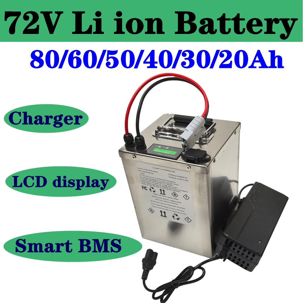 20S 72V 20Ah 30Ah 40Ah 50Ah 60 - 72V 40Ah Lifepo4 Battery Pack บทวิจารณ์และราคา