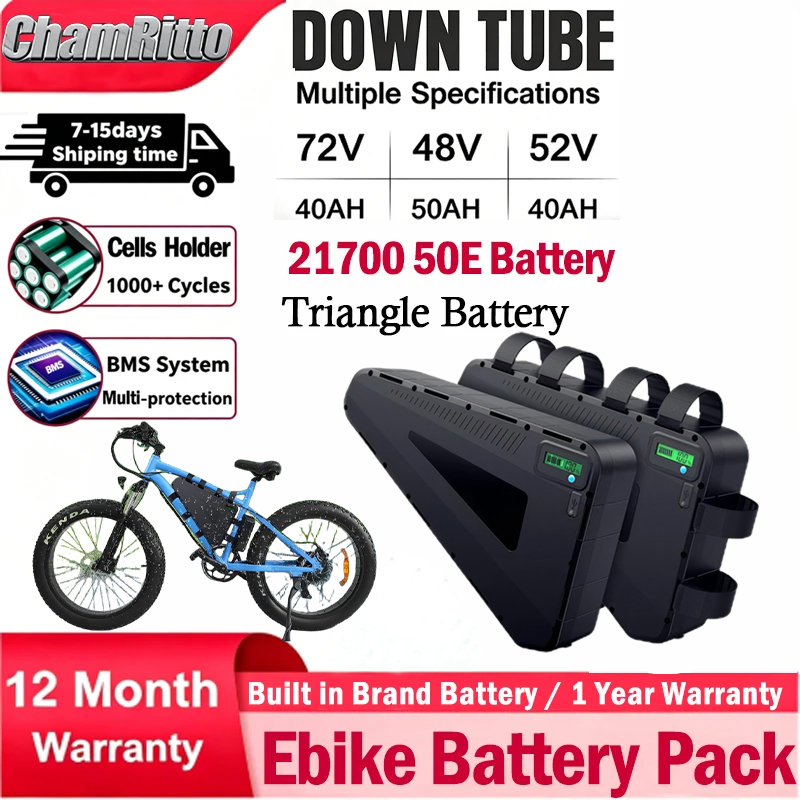 แบตเตอรี่จักรยานไฟฟ้า 60v 72v  - 72V 50Ah 21700 Lithium Battery บทวิจารณ์และราคา