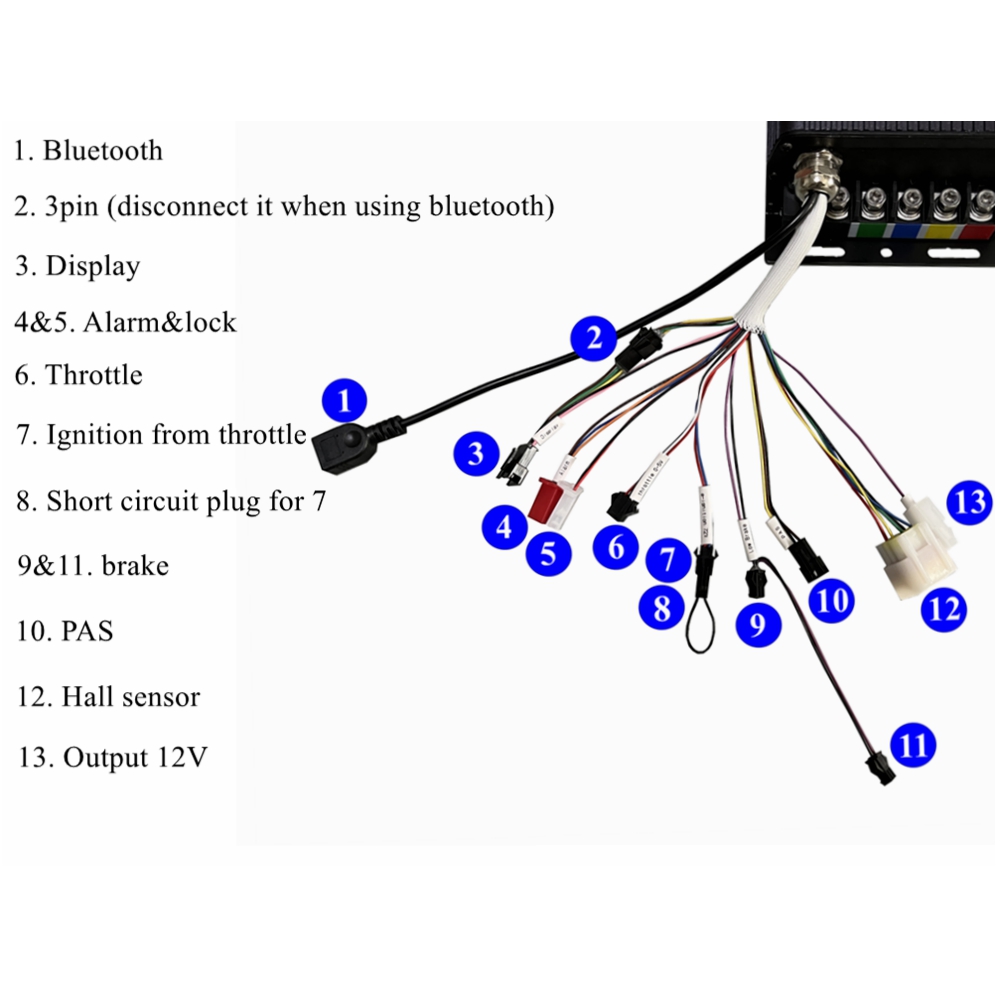 ชุดควบคุม NBpower/sabvoton 72V - 72V 100A Sabvoton Controller บทวิจารณ์และราคา