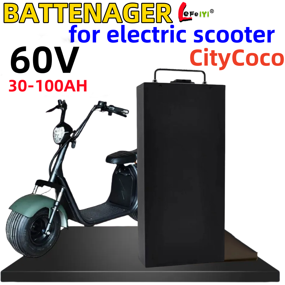 Harley Citycoco 60v 100Ah รถจั - 60V 50Ah Electric Scooter Battery บทวิจารณ์และราคา