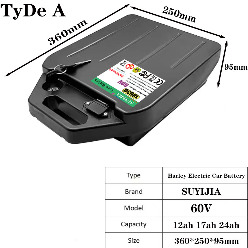 แบตเตอรี่ฮาร์เลย์ ซิตี้โคโค่ แ - 60V 50Ah Electric Scooter Battery บทวิจารณ์และราคา