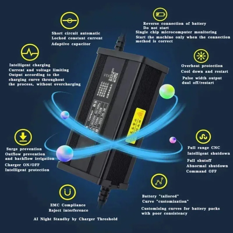 เครื่องชาร์จแบตเตอรี่ Smart Li - 84V 20A Smart Charger บทวิจารณ์และราคา