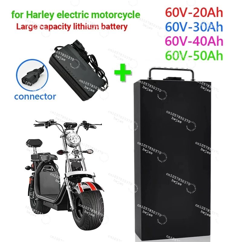 สกู๊ตเตอร์ไฟฟ้า แบตเตอรี่ไฟฟ้า - 60V 50Ah Electric Scooter Battery บทวิจารณ์และราคา