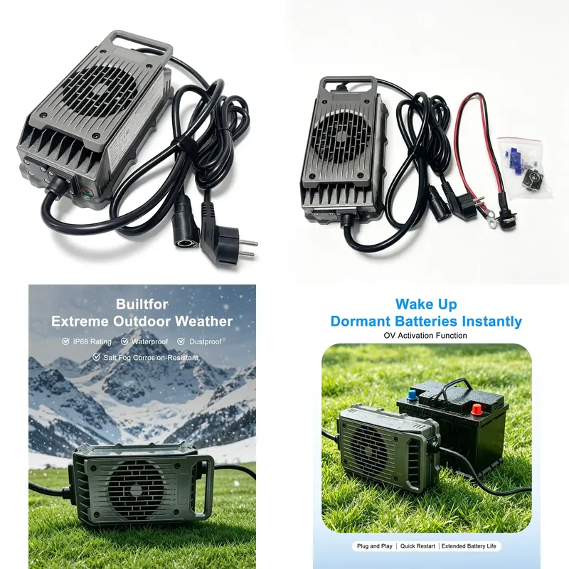 เครื่องชาร์จเซิร์ฟบอร์ดไฟฟ้า E - 84V 20A Smart Charger บทวิจารณ์และราคา