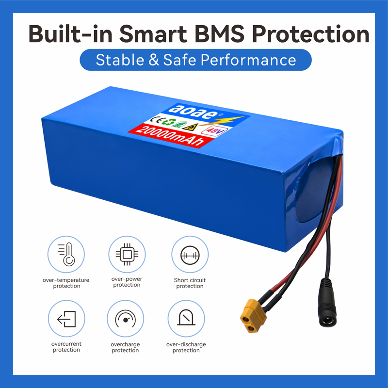 แบตเตอรี่สกู๊ตเตอร์ไฟฟ้า 48V 1 - 60V 50Ah Electric Scooter Battery บทวิจารณ์และราคา