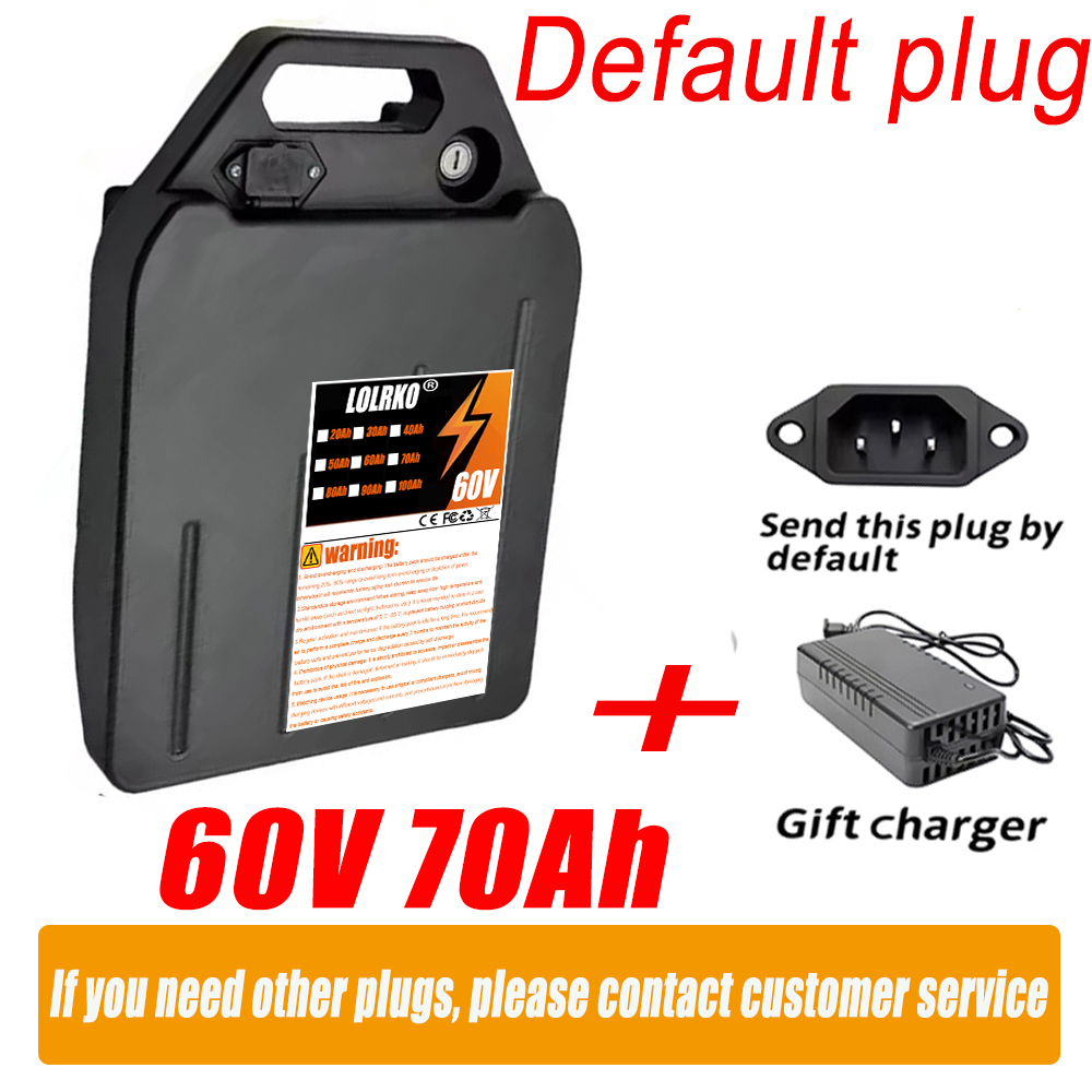 แบตเตอรี่ลิเธียมสำหรับยานพาหนะ - 60V 50Ah Electric Scooter Battery บทวิจารณ์และราคา