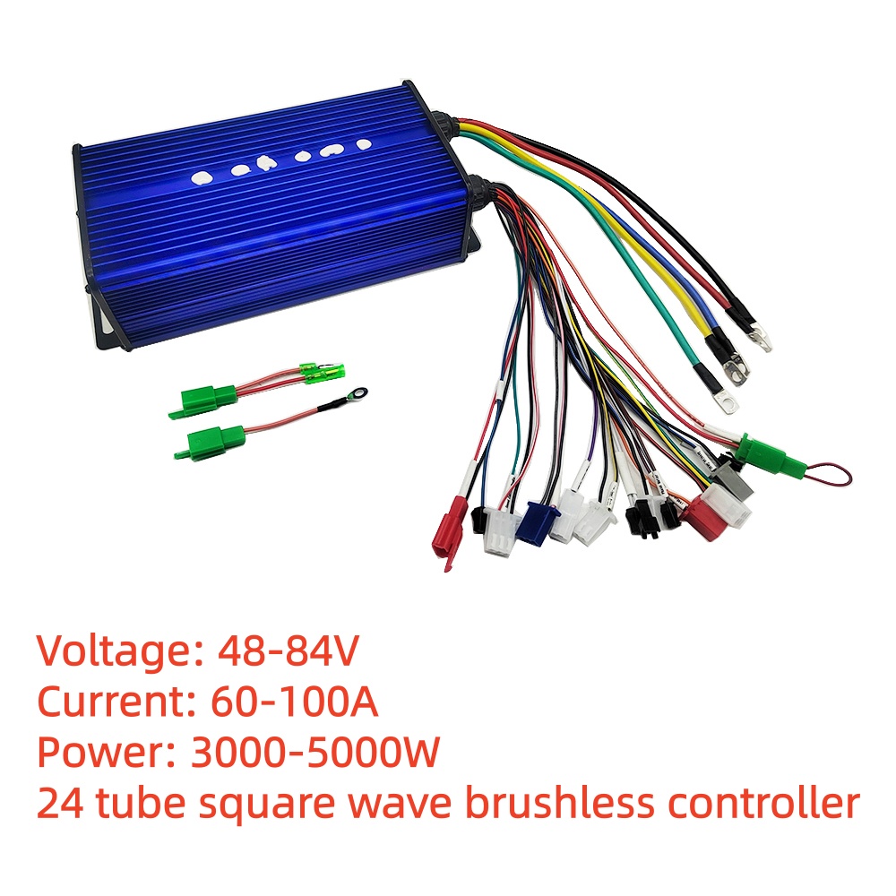 มอเตอร์ไฟฟ้าไร้แปรงถ่าน3000W-5 - 72V 100A Sabvoton Controller บทวิจารณ์และราคา