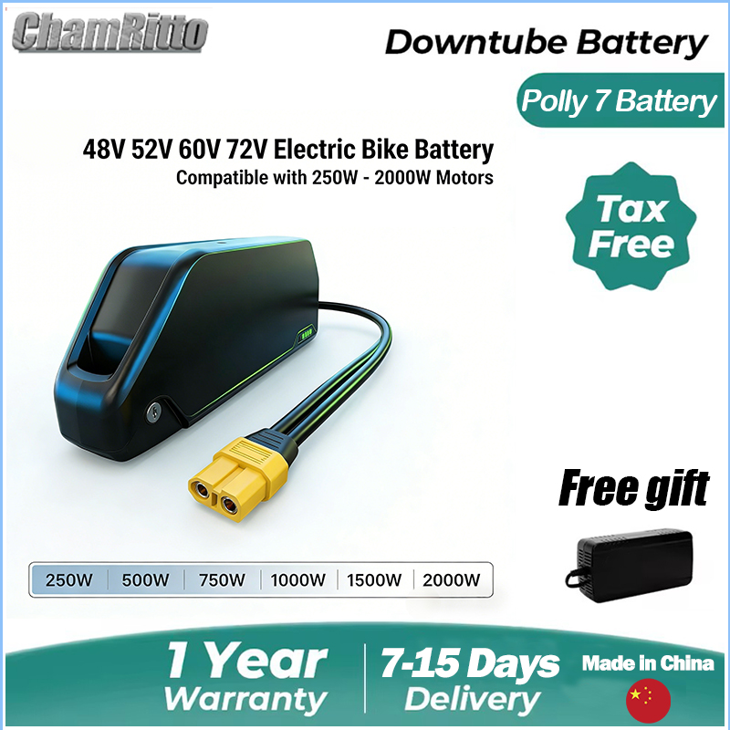 แบตเตอรี่จักรยานไฟฟ้า 72V 60V  - 72V 50Ah 21700 Lithium Battery บทวิจารณ์และราคา